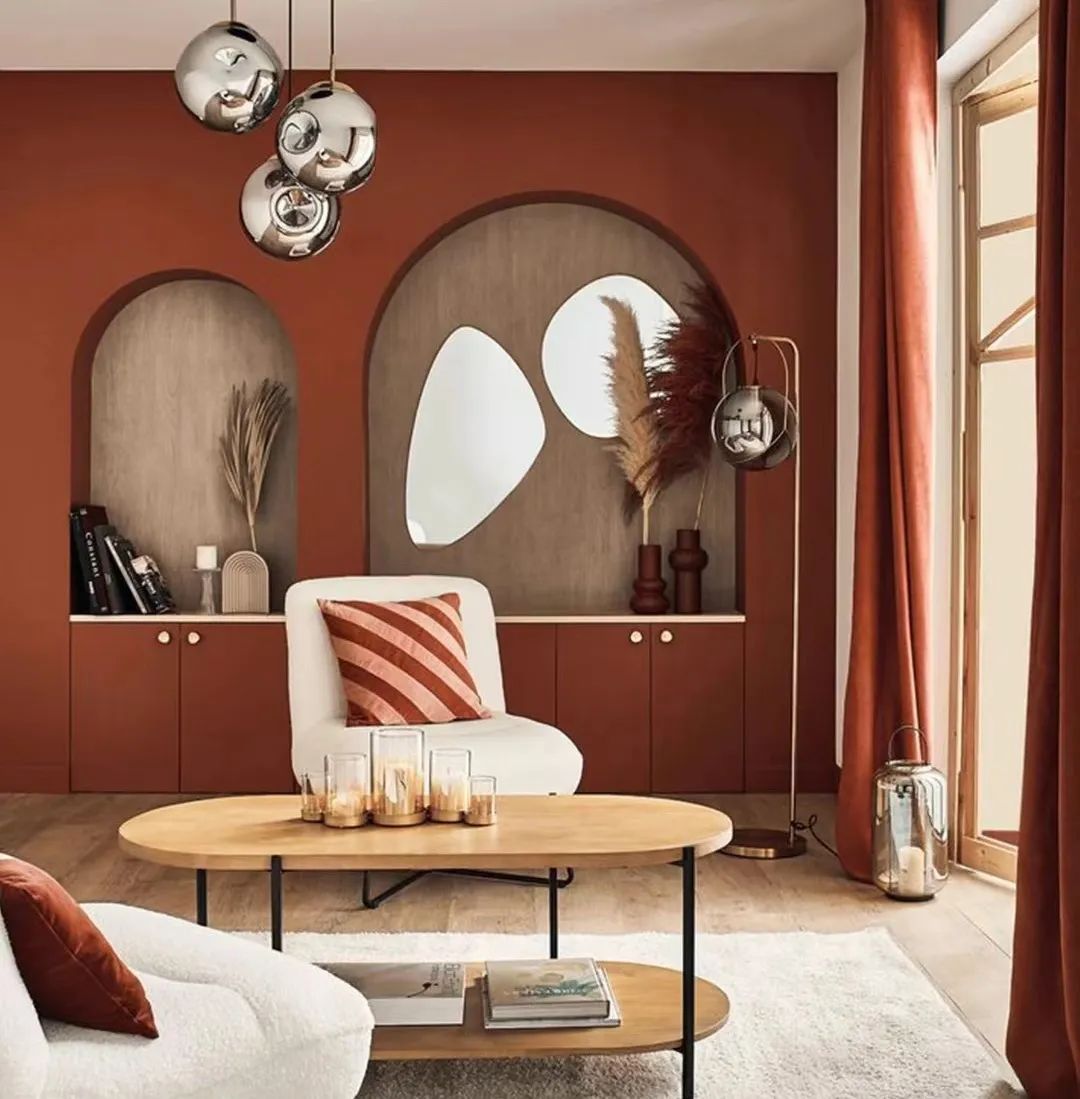 2023秋冬爆火的「美拉德風(fēng)」，演繹復(fù)古情調(diào)，成就家居新風(fēng)尚