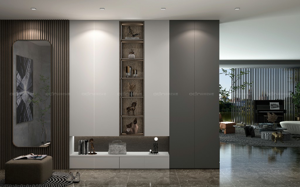 書柜裝修風(fēng)格全屋定制效果圖大全4