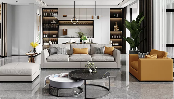 客廳沙發(fā)該如何擺放