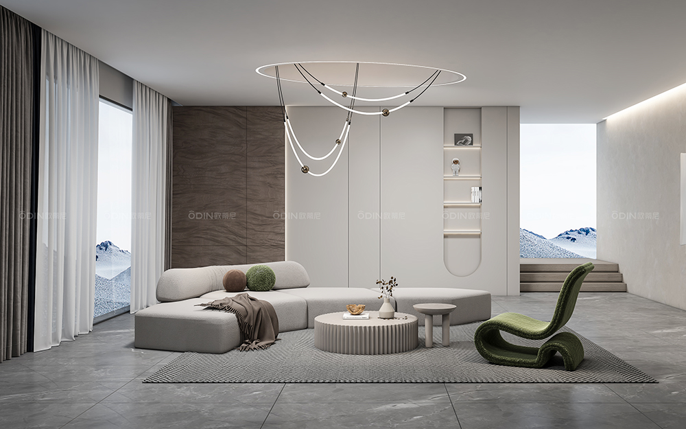 啟點系列裝修風格沙發(fā)背景墻效果圖大全裝修風格全屋定制效果圖大全3