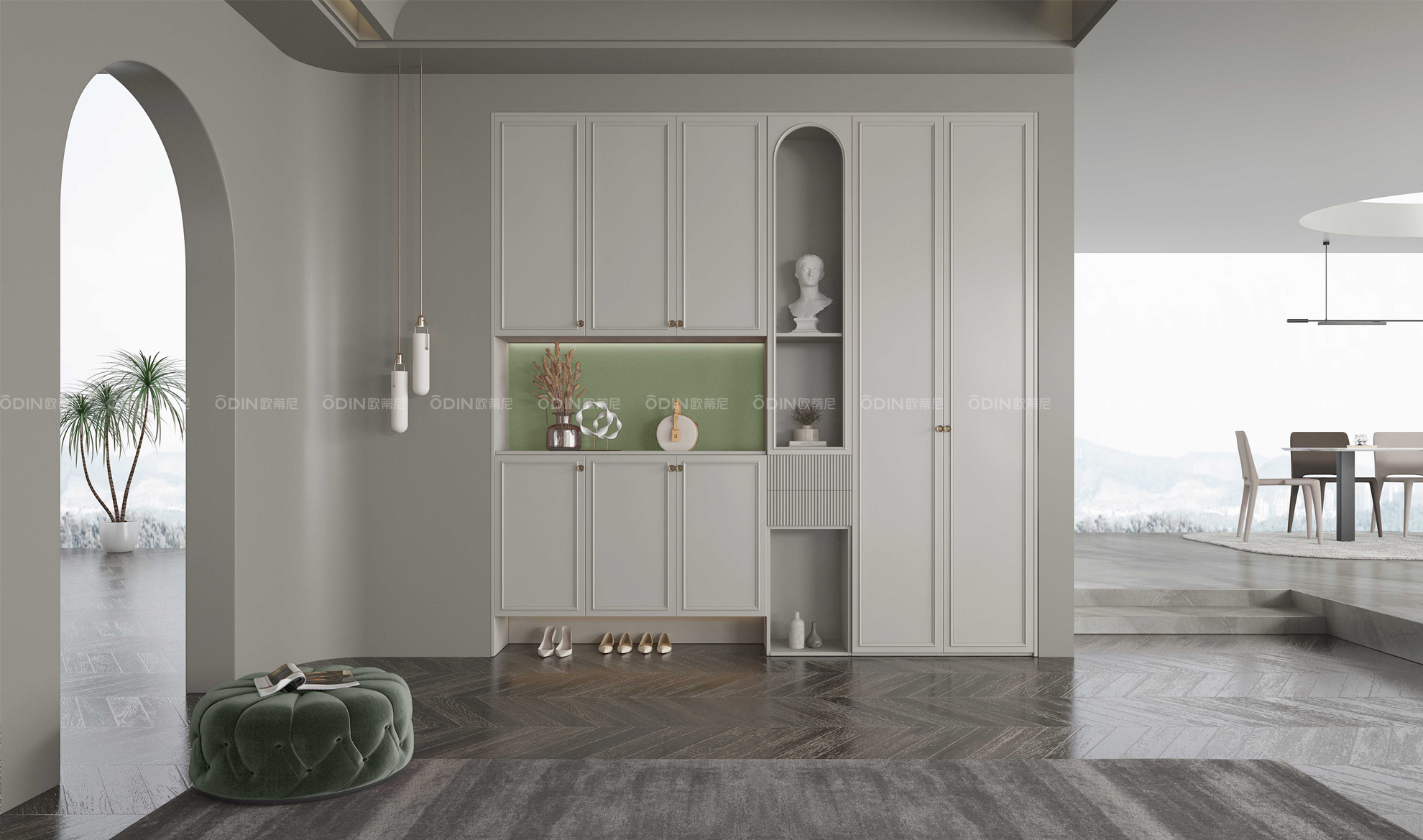 蔓蒂裝修風格鞋柜效果圖大全裝修風格全屋定制效果圖大全3